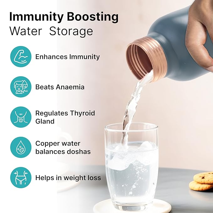 Copper Water Bottle 950ml |