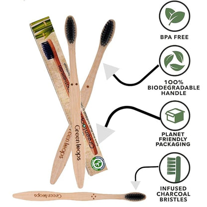 E-combuy bumboo Wooden Tooth brush