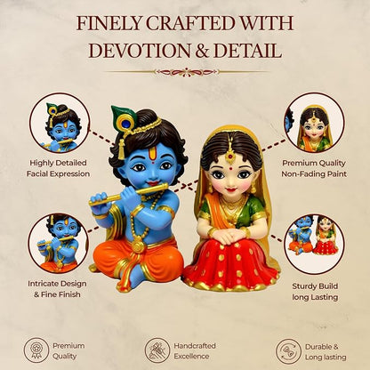 Radha Krishna Idol for Gift