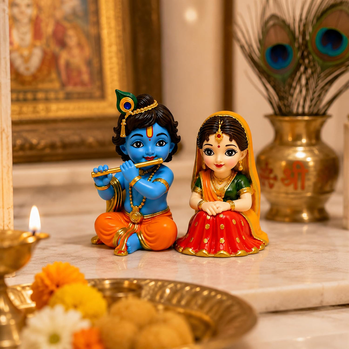 Radha Krishna Idol for Gift
