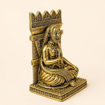 Premium Brass Sri Raghavendra Swami Idol (3.6 inch)