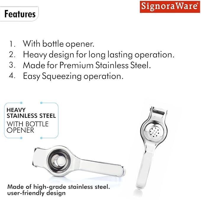 Lemon Squeezer with Bottle Opener