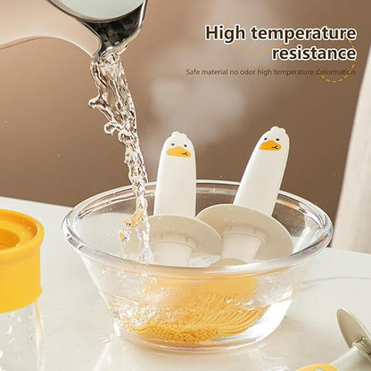 Olive Oil Dispenser Bottle with Silicone Brush for Cooking