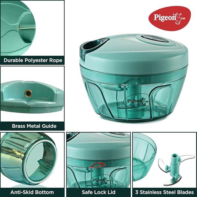 pigeon Compact Chopper with 3 Blades