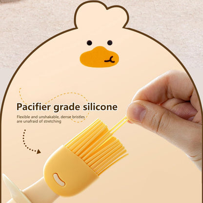 Olive Oil Dispenser Bottle with Silicone Brush for Cooking