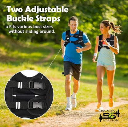 Durable &amp; Comfortable Workout Vest for Fitness, Running, CrossFit, Strength Training &amp; Cardio